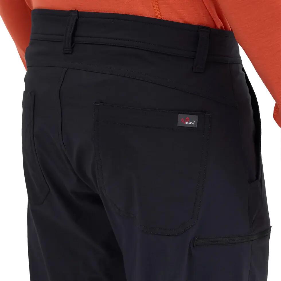 Cozy - spodnie męskie z wełną merino XXL, Czarny 5/5