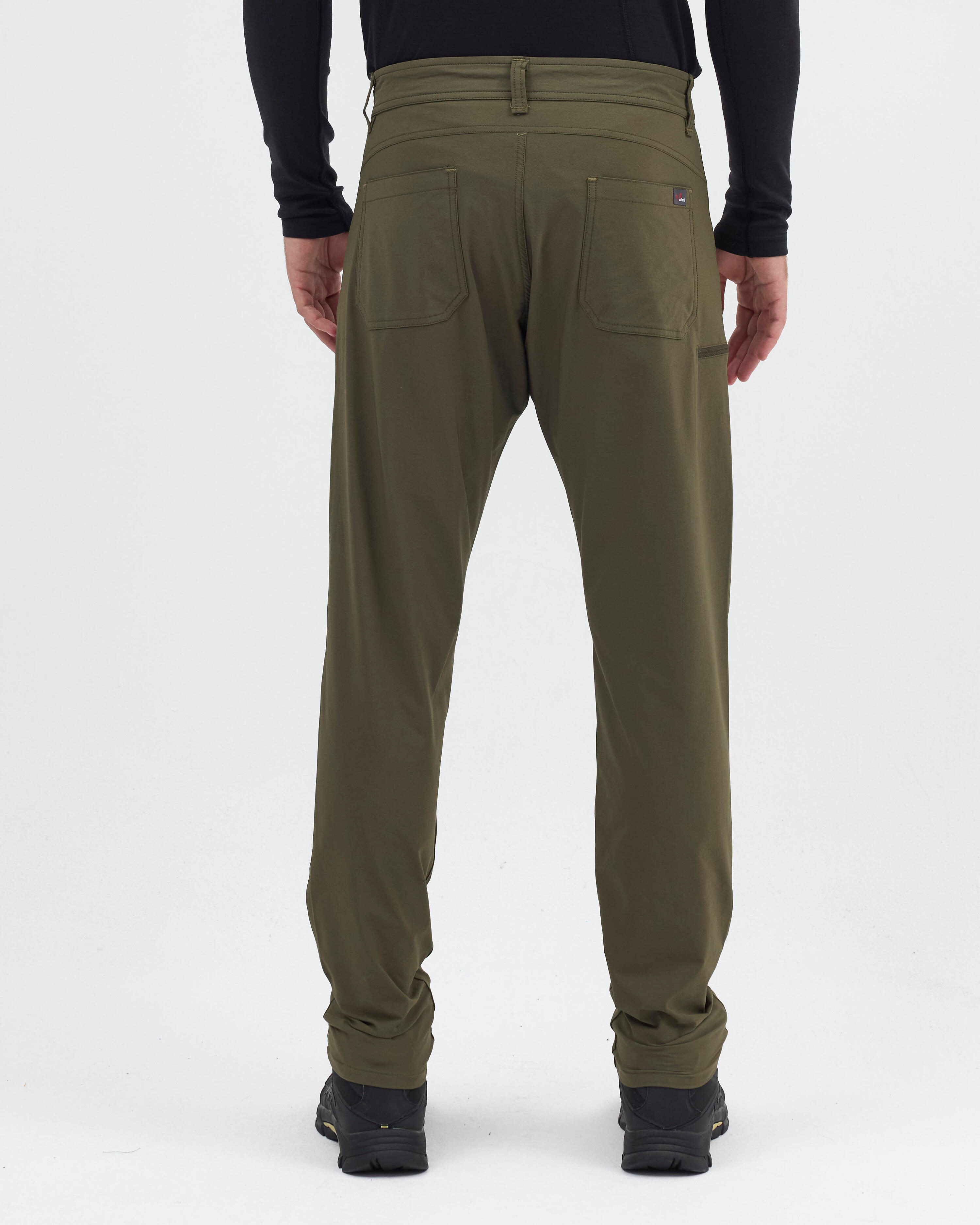 Cozy - spodnie męskie z wełną merino XL, Zielony 5/5