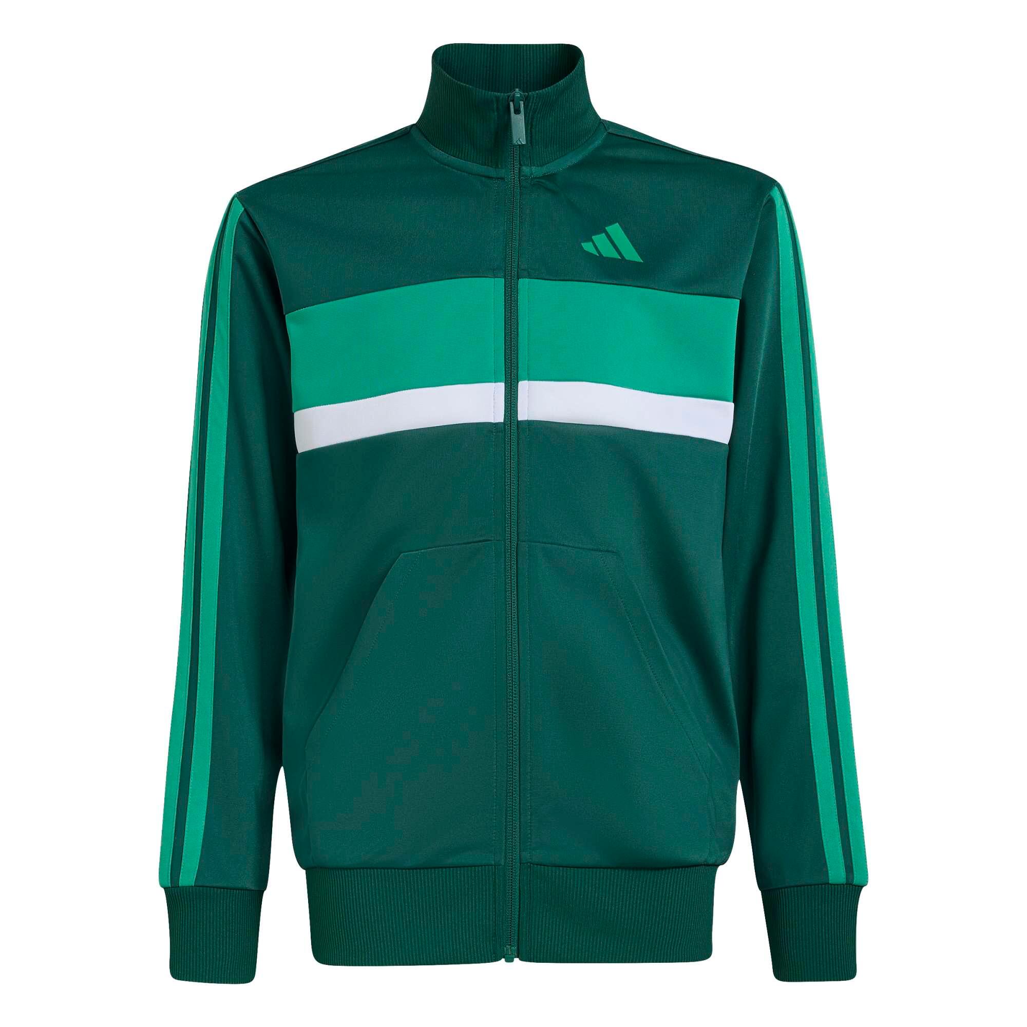Chándal Entrenamiento Niños - CLIMACOOL, 2 piezas - Verde/Blanco 8/12