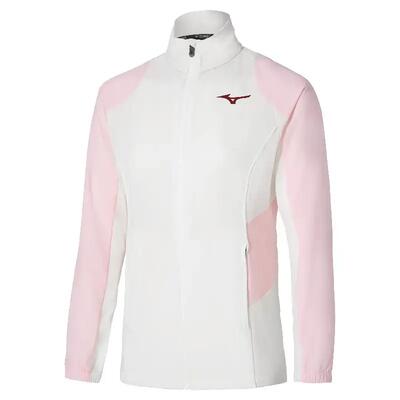 Dames trainingsjack mizuno front shadow
