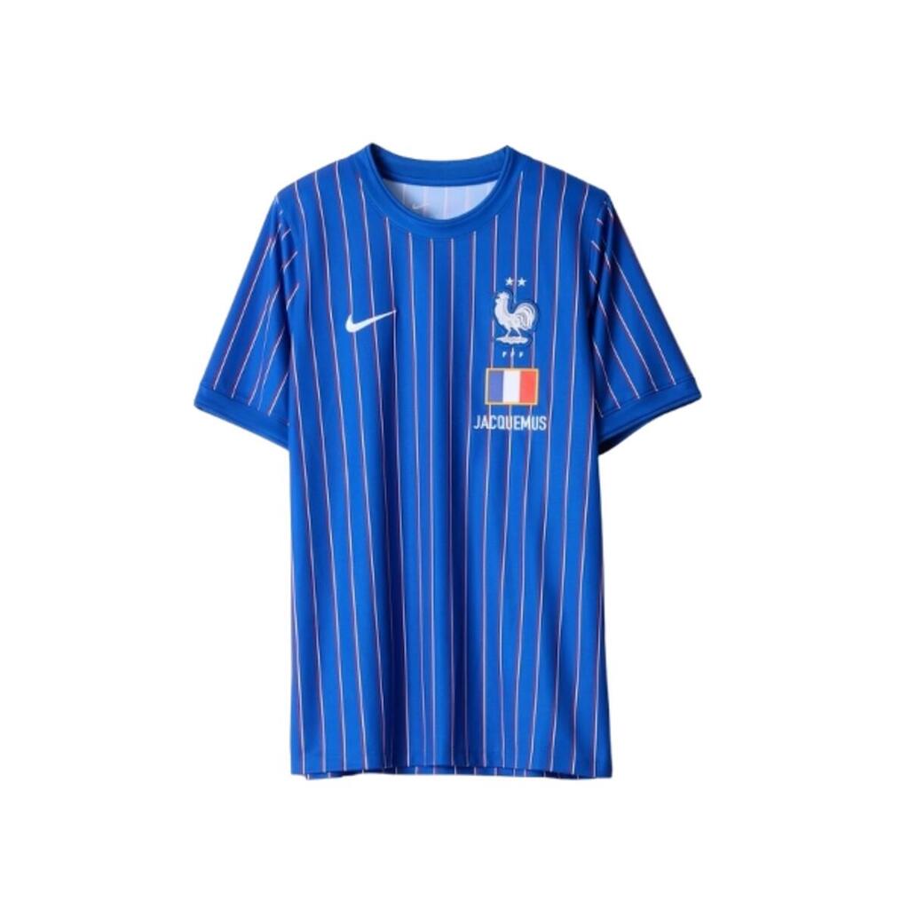 Maillot d'avant-match  x Jacquemus France Bleu royal