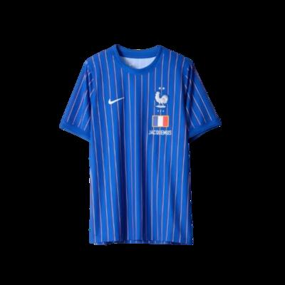 Maillot d'avant-match x jacquemus france bleu royal