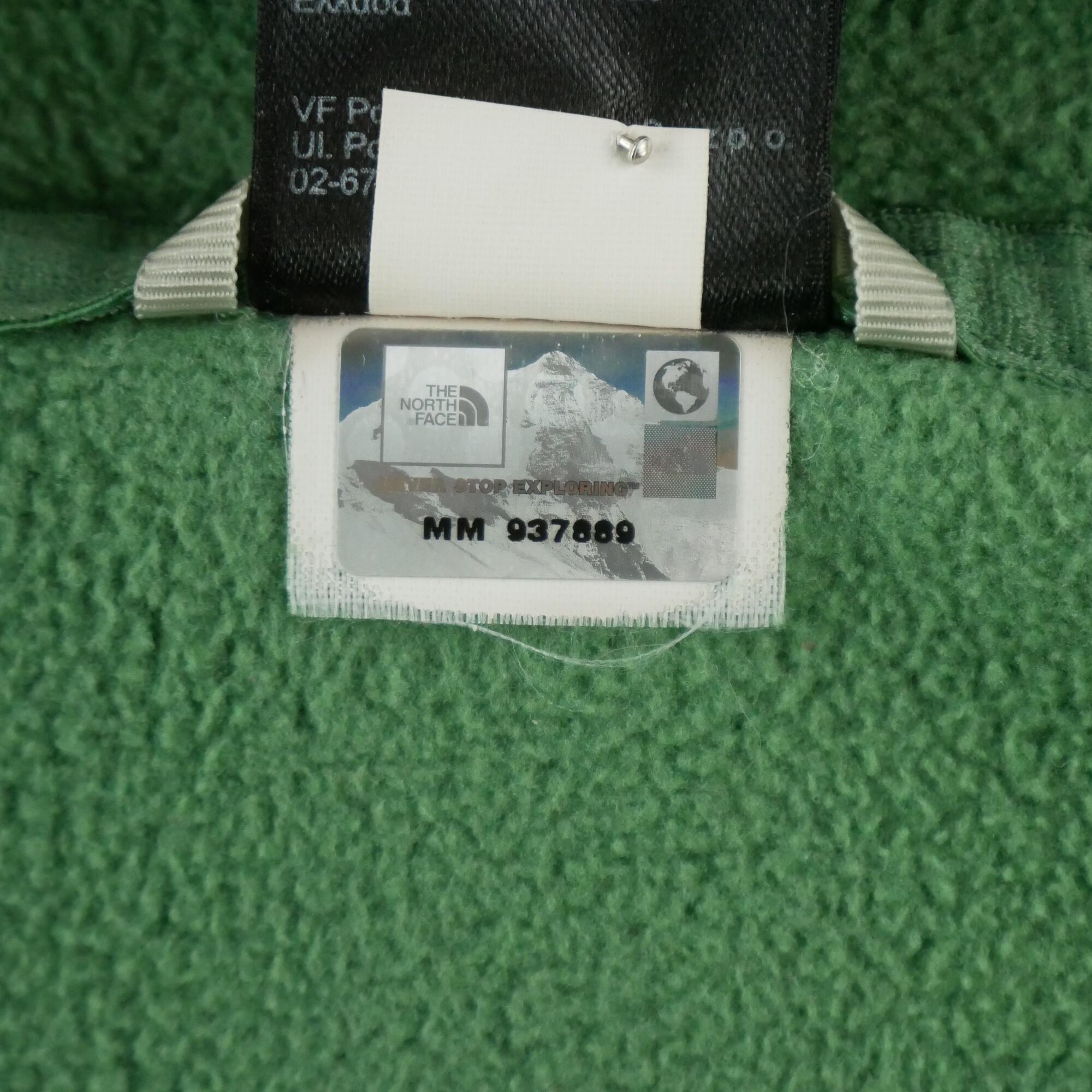 Segunda vida - The North Face Casaco Fleece Feminino Verde - Como novo 7/7