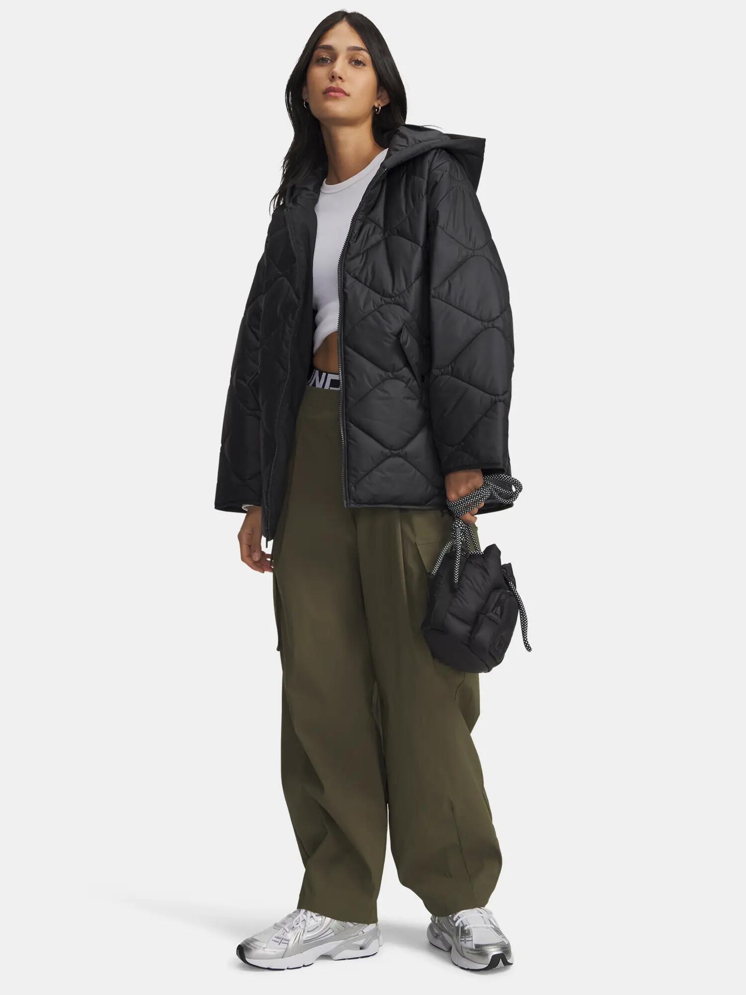 Női sportnadrág Under Armour UA Unstoppable Rstop Cargo-GRN 4/4