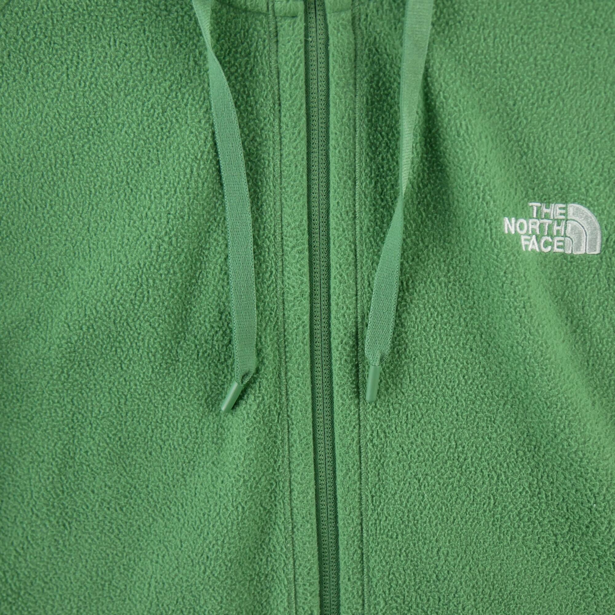 Segunda vida - The North Face Casaco Fleece Feminino Verde - Como novo 4/7