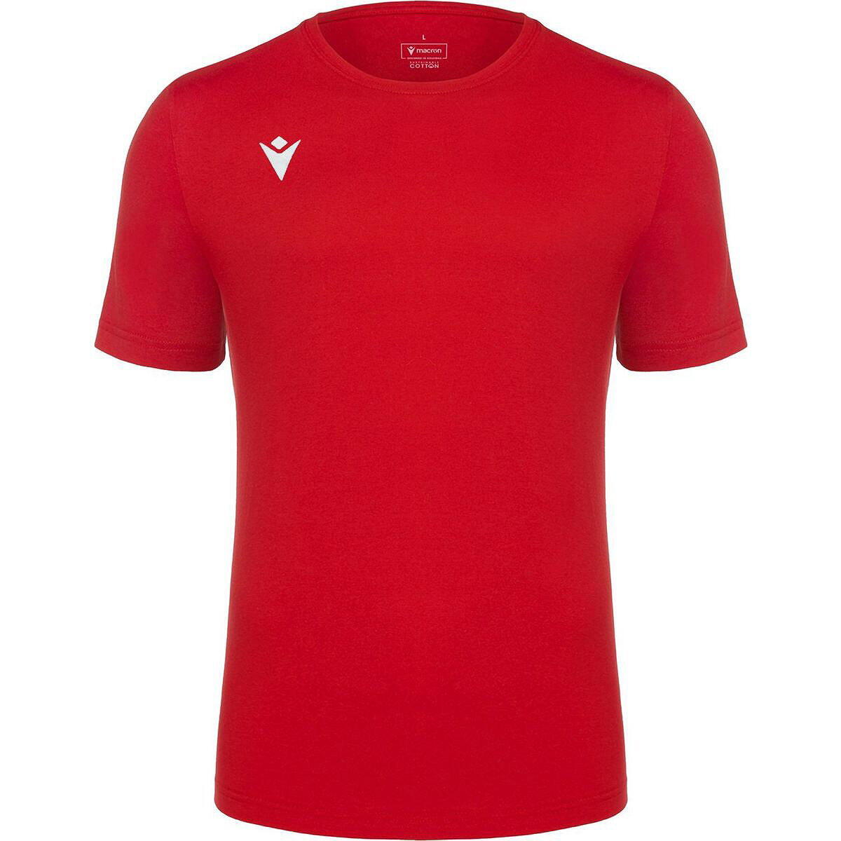Macron Boost Eco T-Shirt Kind - Rood - 5-6 Y 4/5