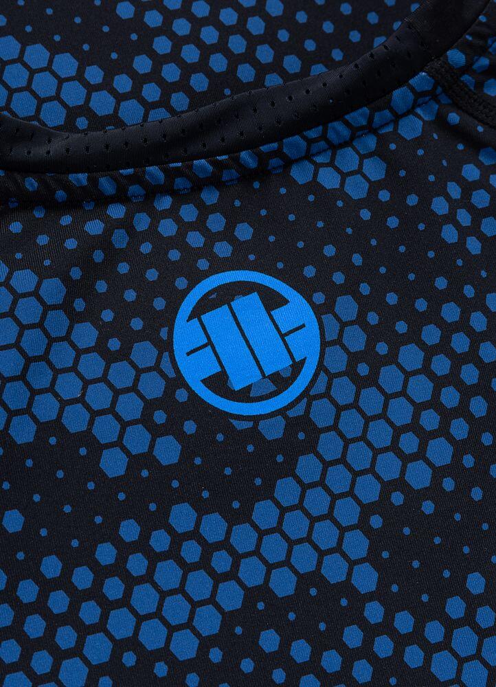 Męska Koszulka Rashguard PITBULL treningowa techniczna HEX CAMO HILLTOP 6/7