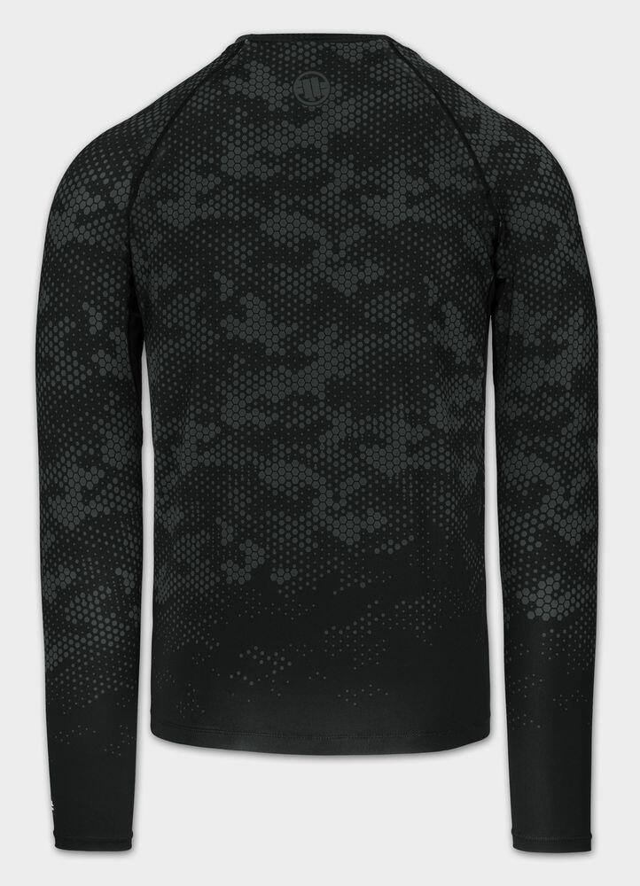 Męski Rashguard longsleeve PITBULL koszulka techniczna HEX CAMO HILLTOP 4/7