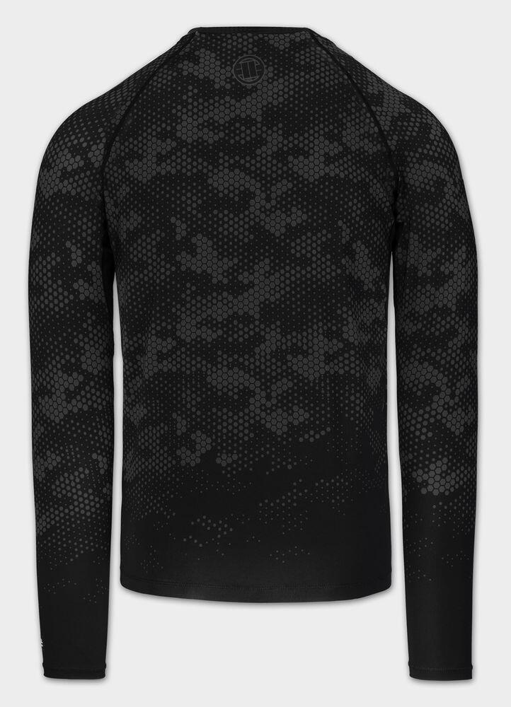 Męski Rashguard longsleeve PITBULL koszulka techniczna HEX CAMO HILLTOP 4/7
