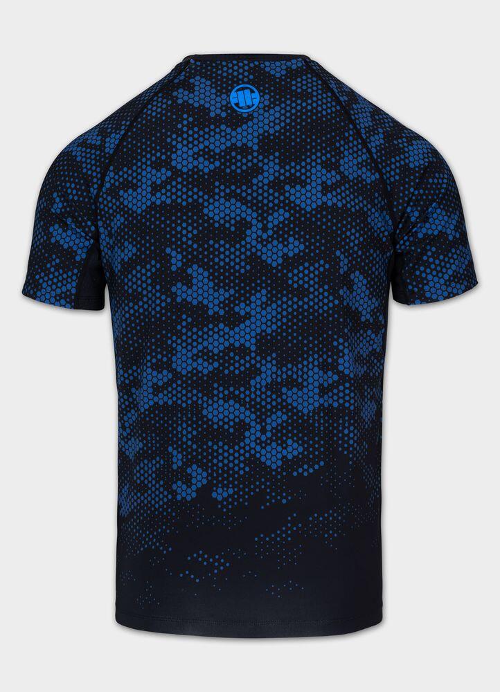 Męska Koszulka Rashguard PITBULL treningowa techniczna HEX CAMO HILLTOP 4/7