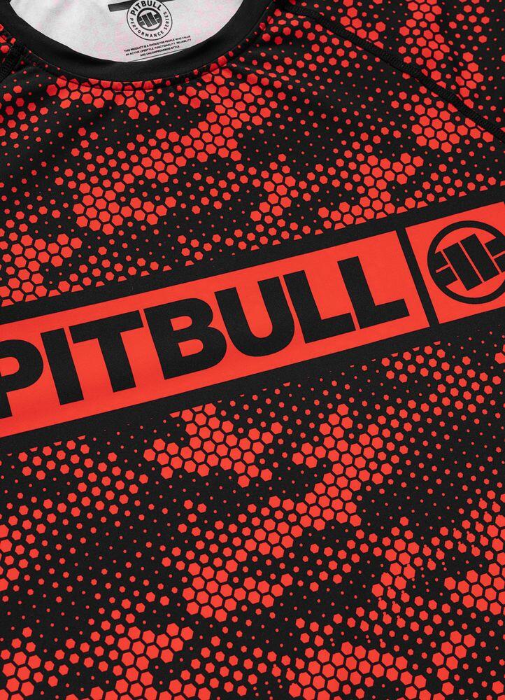 Męska Koszulka Rashguard PITBULL treningowa techniczna HEX CAMO HILLTOP 5/7
