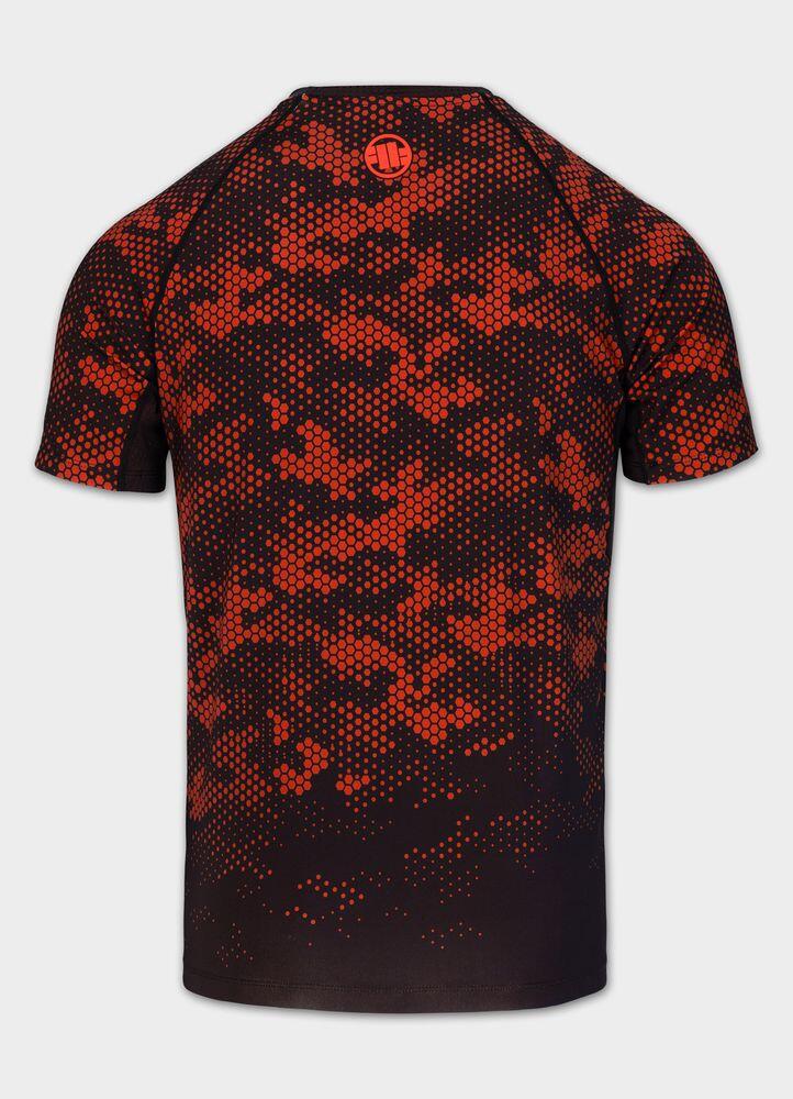 Męska Koszulka Rashguard PITBULL treningowa techniczna HEX CAMO HILLTOP 4/7