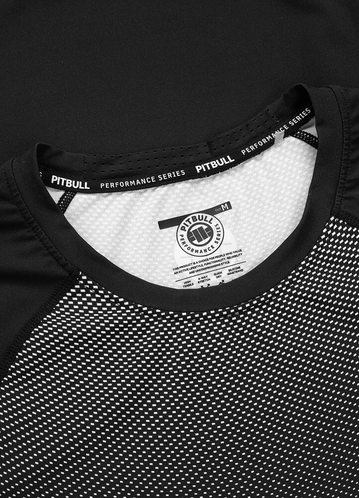 Męski longsleeve sportowy PITBULL Rashguard techniczny treningowy RANKED 5/7