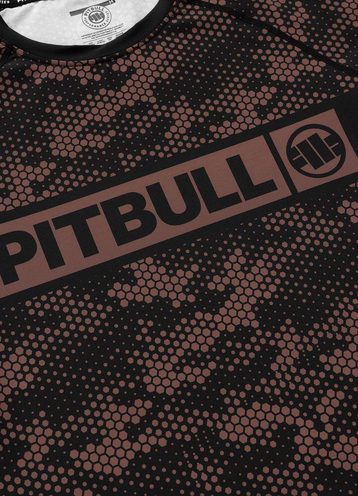 Męska Koszulka Rashguard PITBULL treningowa techniczna HEX CAMO HILLTOP 5/7