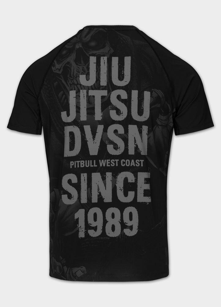 Męski Rashguard krótki PITBULL techniczna koszulka sportowa JIU JITSU 6/7