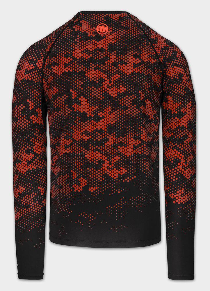 Męski Rashguard longsleeve PITBULL koszulka techniczna HEX CAMO HILLTOP 4/7
