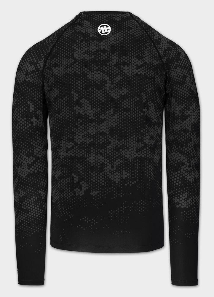 Męski Rashguard longsleeve PITBULL koszulka techniczna HEX CAMO HILLTOP 4/7