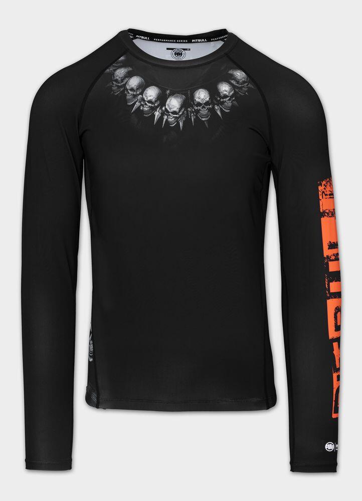 Rashguard longsleeve męski PITBULL treningowa koszulka sportowa BLACKY 2/7