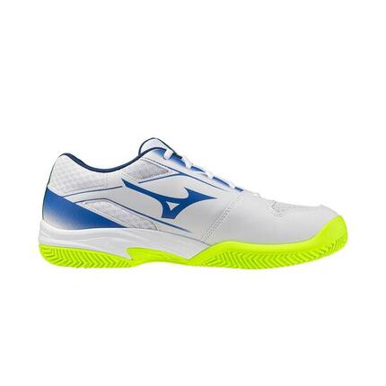 Mizuno Break Shot 5 Clay Court Blanco/azul/amarillo Flúor Unisex 61gc2525