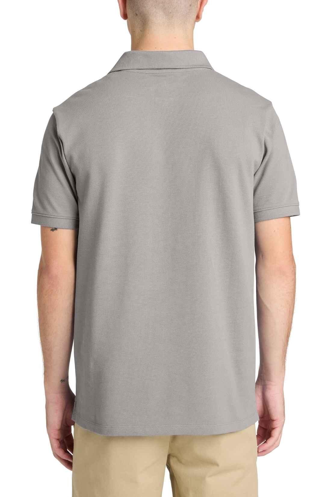 TIMBERLAND - Polo homme regular avec logo, taille 3XL, couleur Rouge 3/3