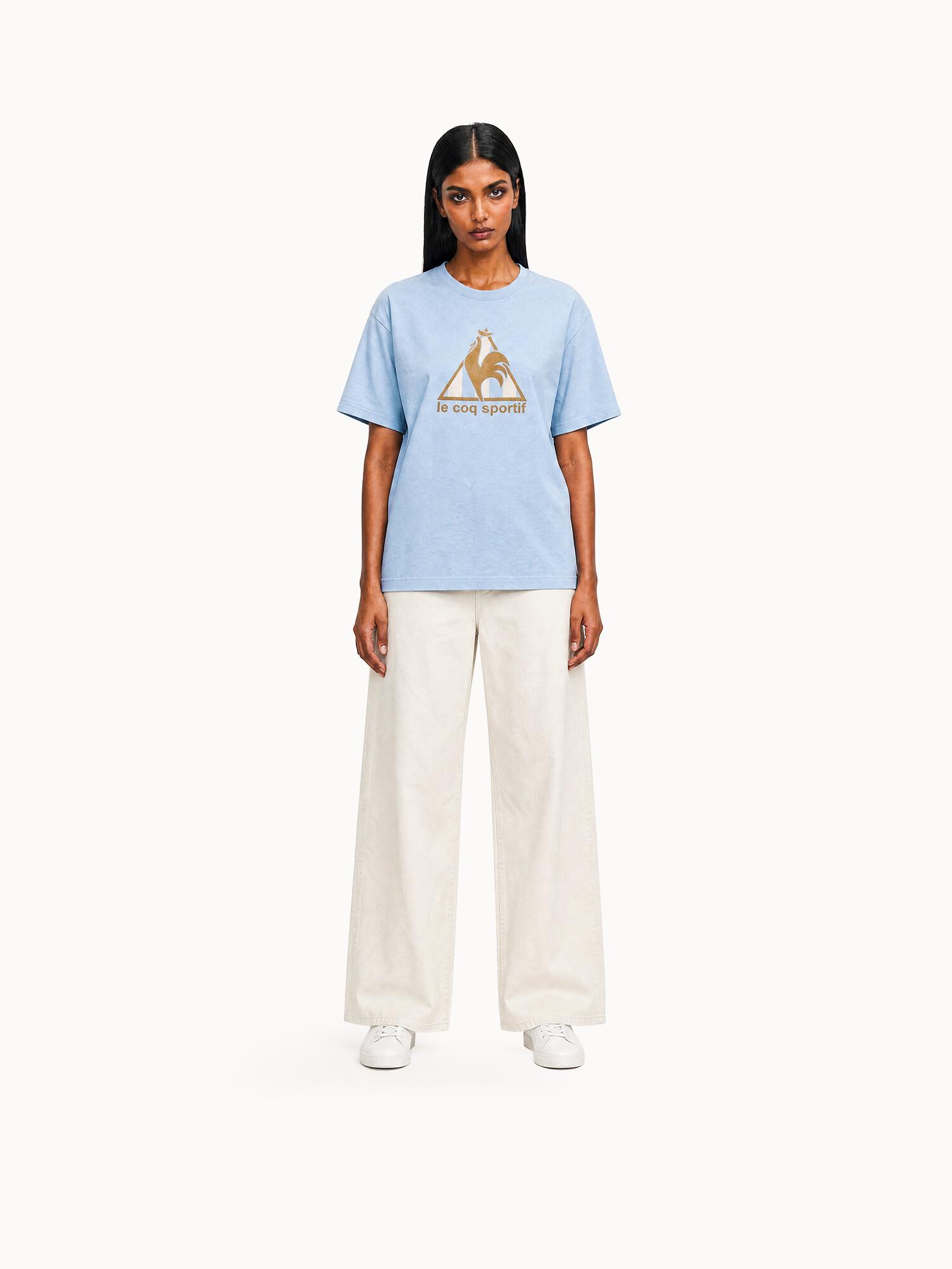 T-shirt relax Le Coq Sportif x Maradona en jersey de coton LCS CUP 3/7
