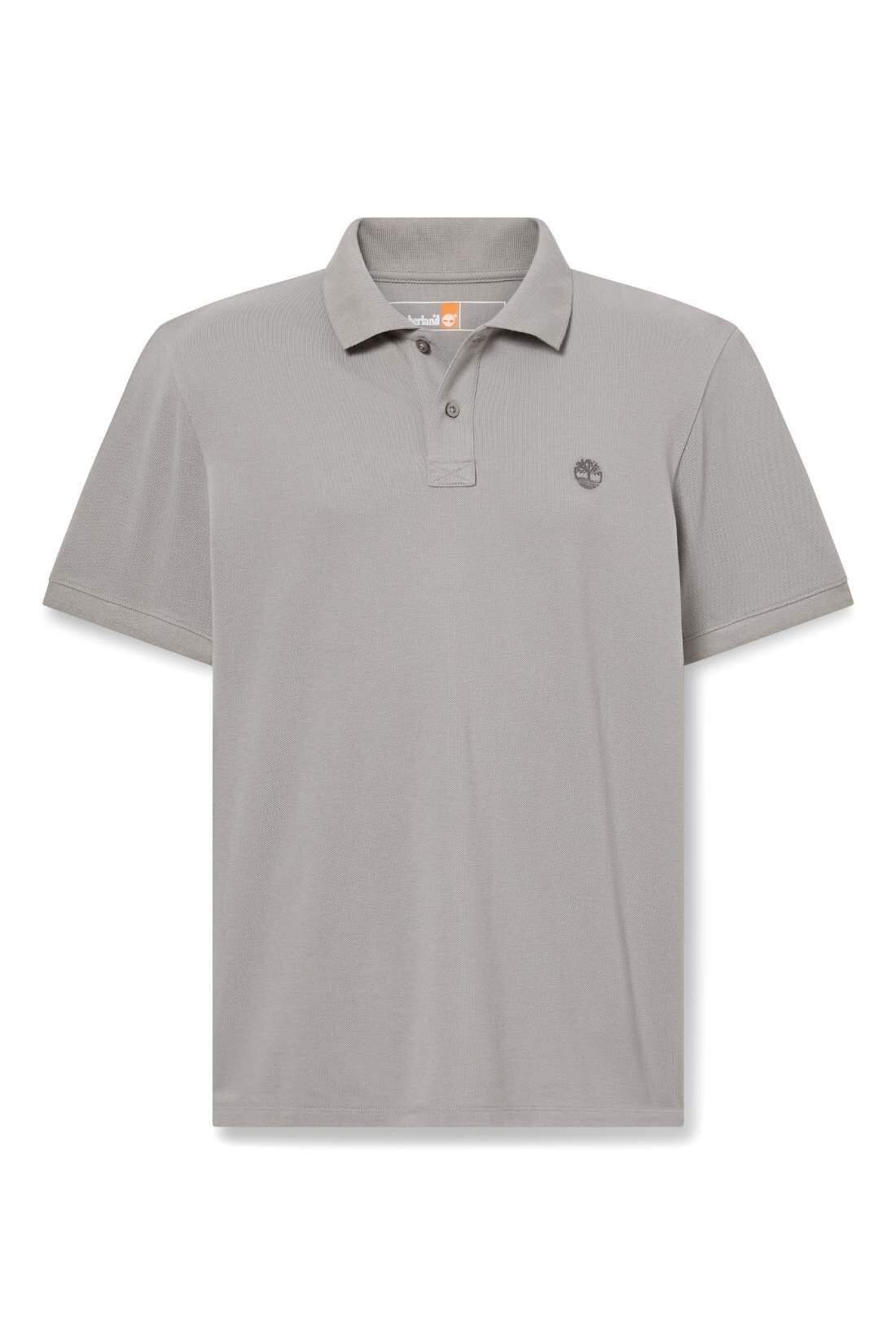 TIMBERLAND - Polo homme regular avec logo, taille 3XL, couleur Rouge 2/3