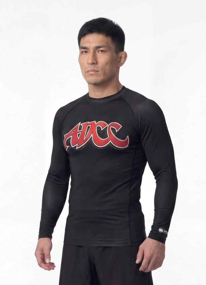 Męski Rashguard longsleeve PITBULL koszulka techniczna sportowa ADCC 2/7