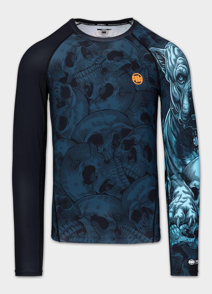 Rashguard longsleeve męski PITBULL techniczna koszulka GUARDIAN ANGEL
