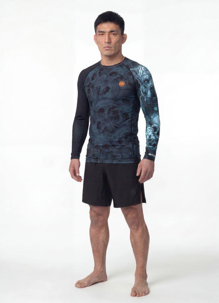 Rashguard longsleeve męski PITBULL techniczna koszulka GUARDIAN ANGEL 3/7