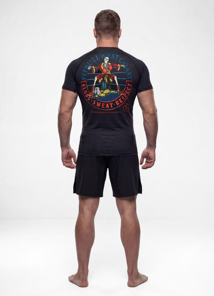Męski Rashguard krótki PITBULL koszulka techniczna CHAMPION BLOODLINE 5/7