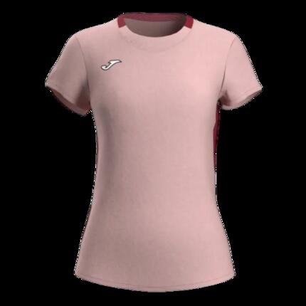 Camiseta rosa Joma tenis-pádel mujer