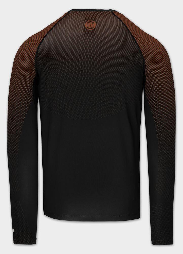 Męski longsleeve sportowy PITBULL Rashguard techniczny treningowy RANKED 4/7