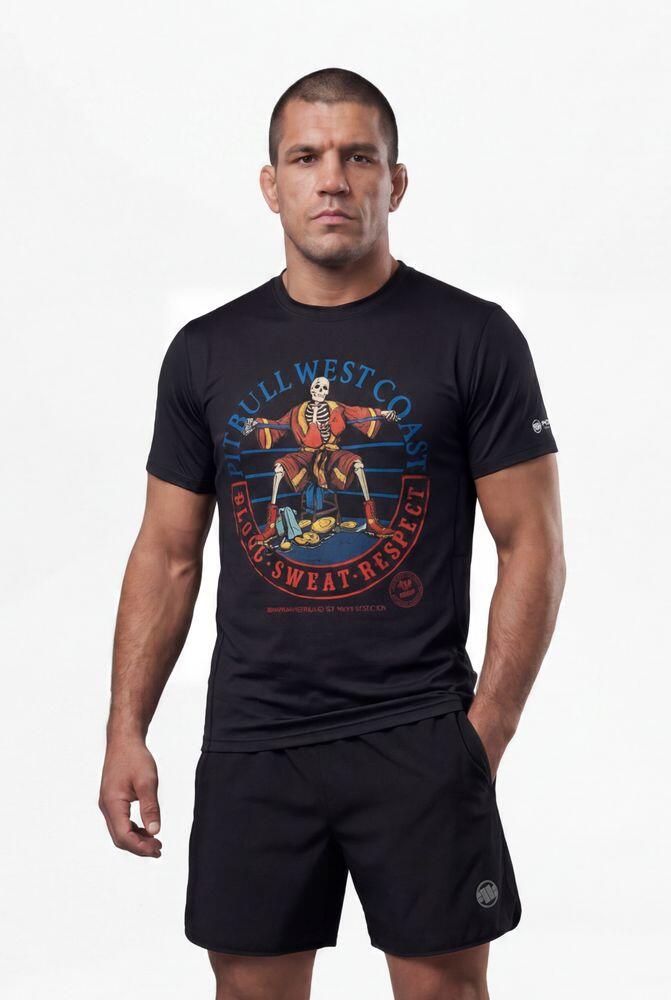 Męska Koszulka techniczna PITBULL treningowa Mesh CHAMPION BLOODLINE 2/5