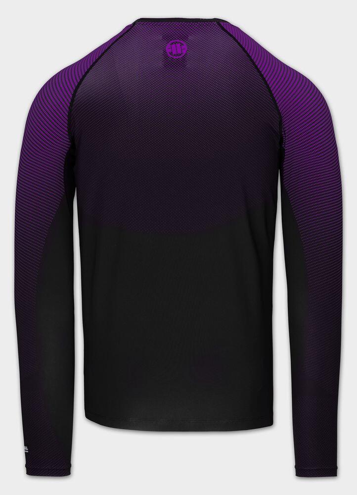 Męski longsleeve sportowy PITBULL Rashguard techniczny treningowy RANKED 4/7