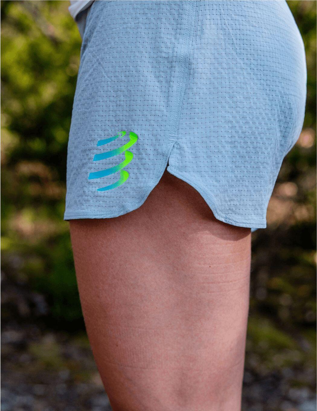 Compressport Trail Racing-short voor dames, blauw 5/5