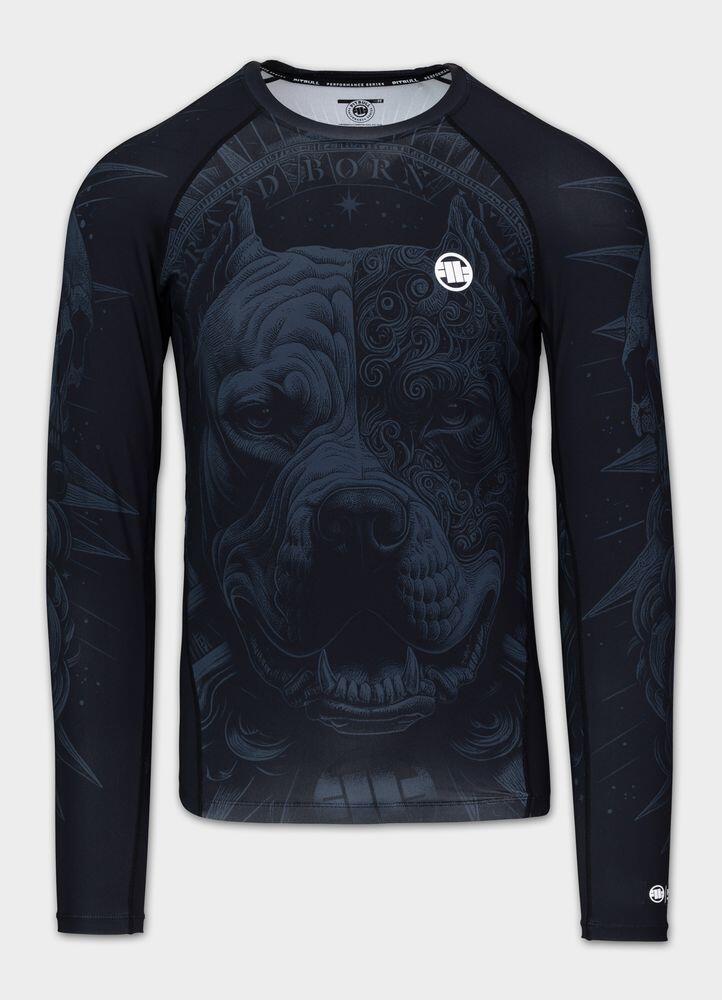 Męski Rashguard PITBULL longsleeve sportowy treningowy nadruk PITBULL WORLD 6/7