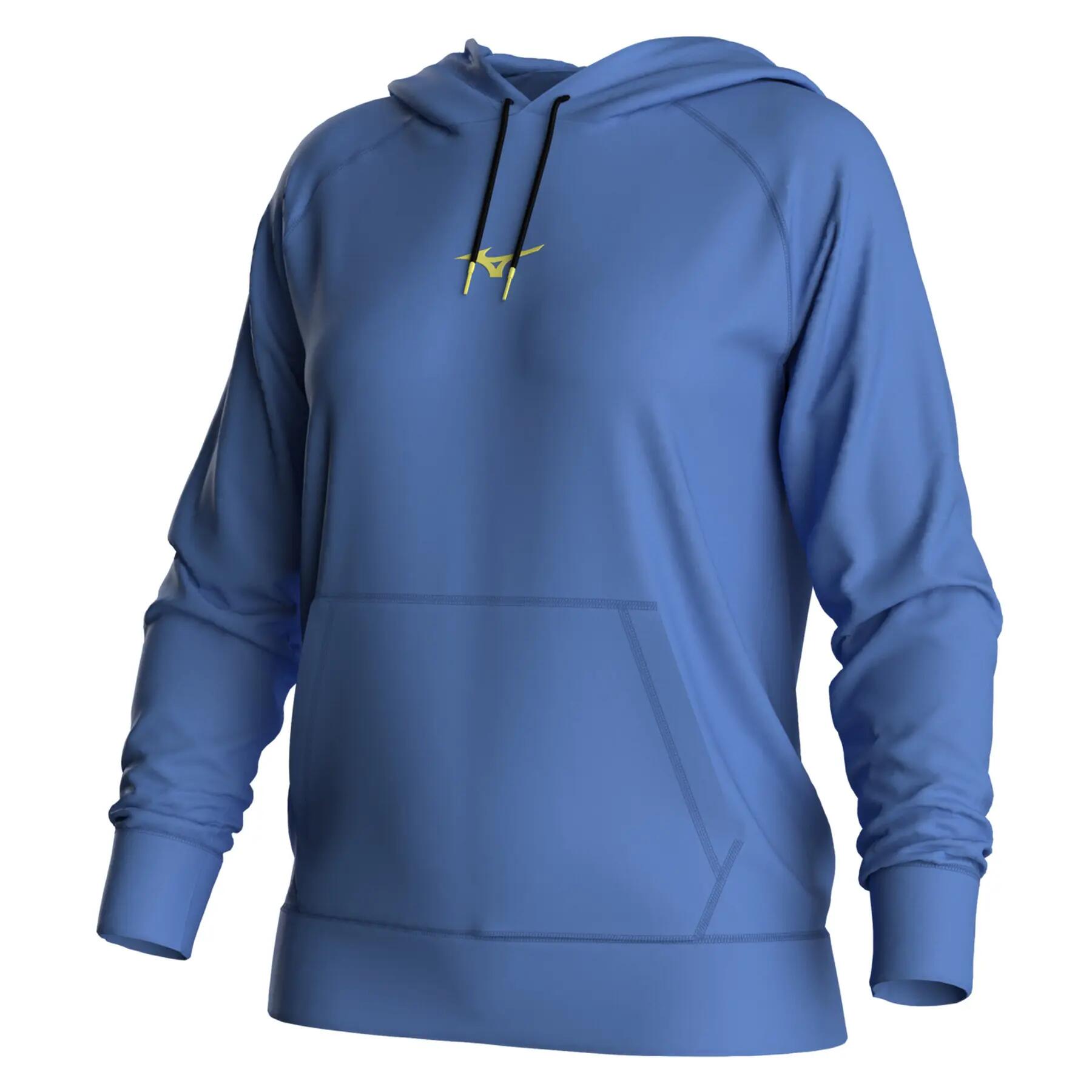 Bluza damska z kapturem Mizuno Athletic Wos 3/3