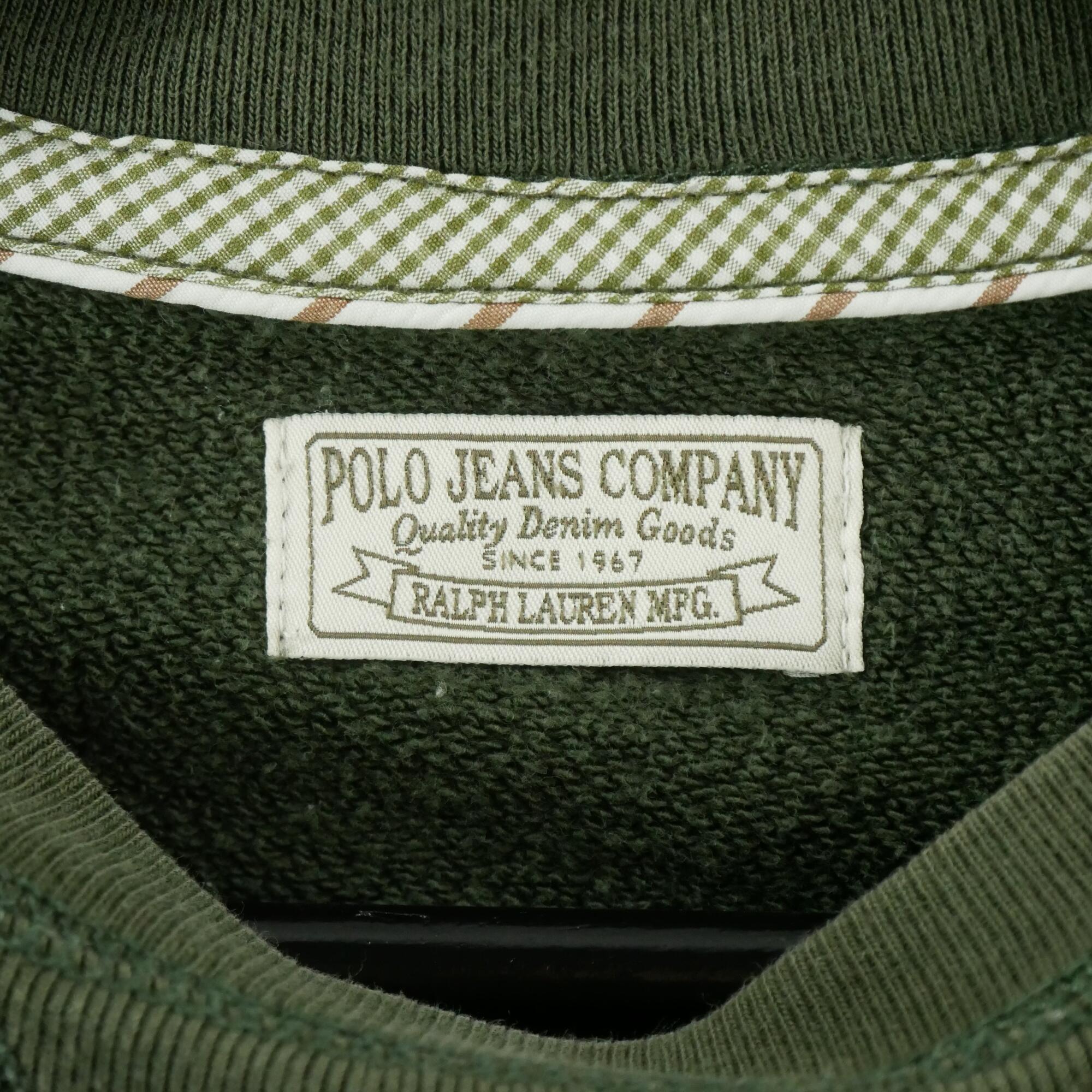 Second hand - Maglione Uomo Polo Ralph Lauren Verde Militare - Stato molto buono 5/5