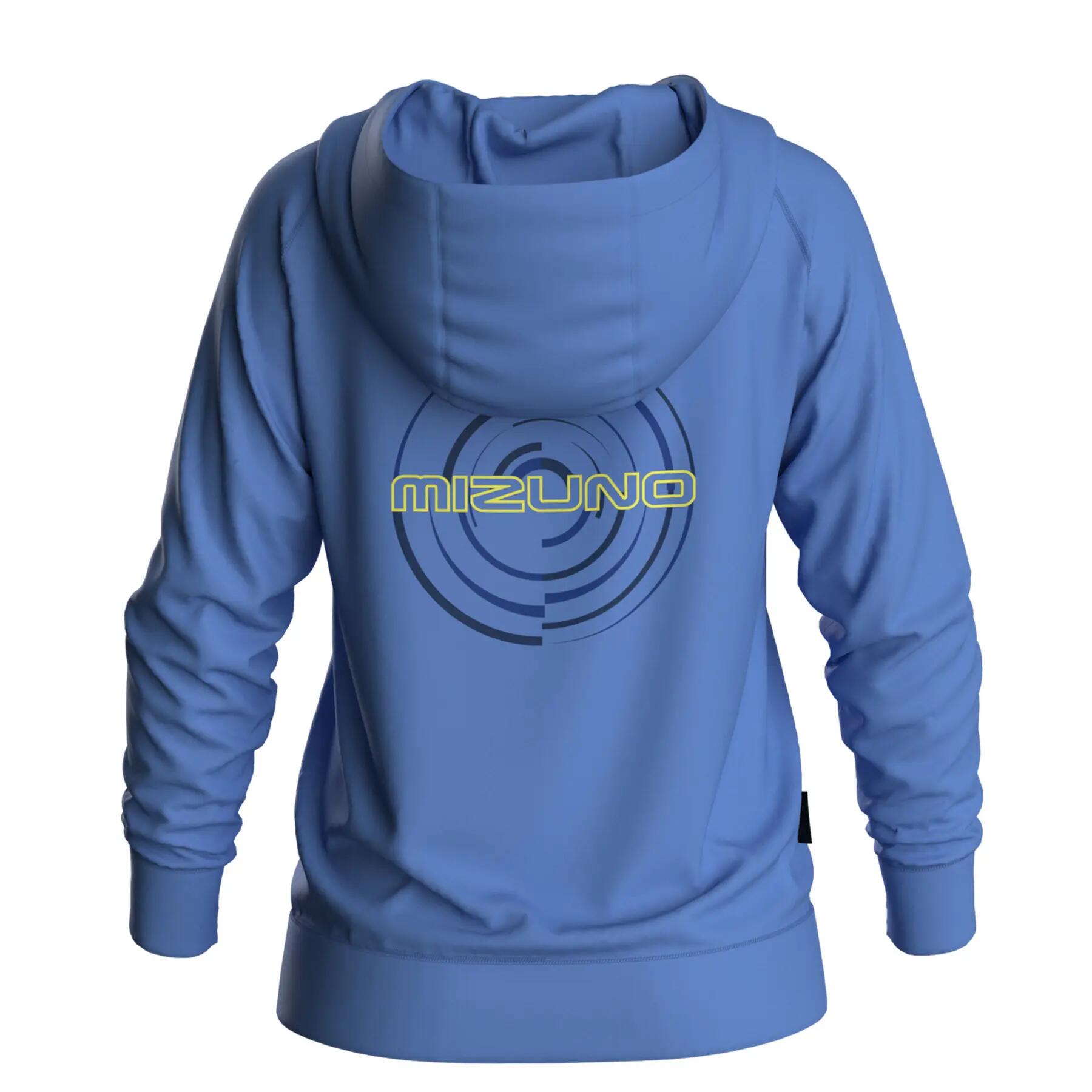 Bluza damska z kapturem Mizuno Athletic Wos 2/3