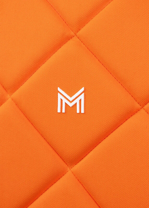 Mantilla Salto Equitación Maximilian Crew Mandarina 3/5