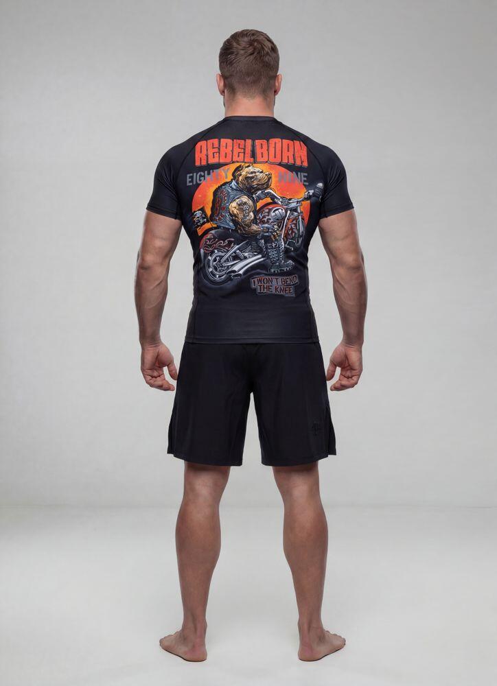 Rashguard męski PITBULL koszulka sportowa techniczna treningowa REBEL BORN 5/7