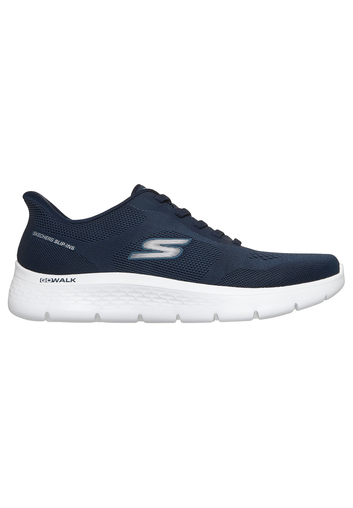 Skechers Herren Go Walk Flex Master Sneaker Slip-On 216924 NVY blau 3/4