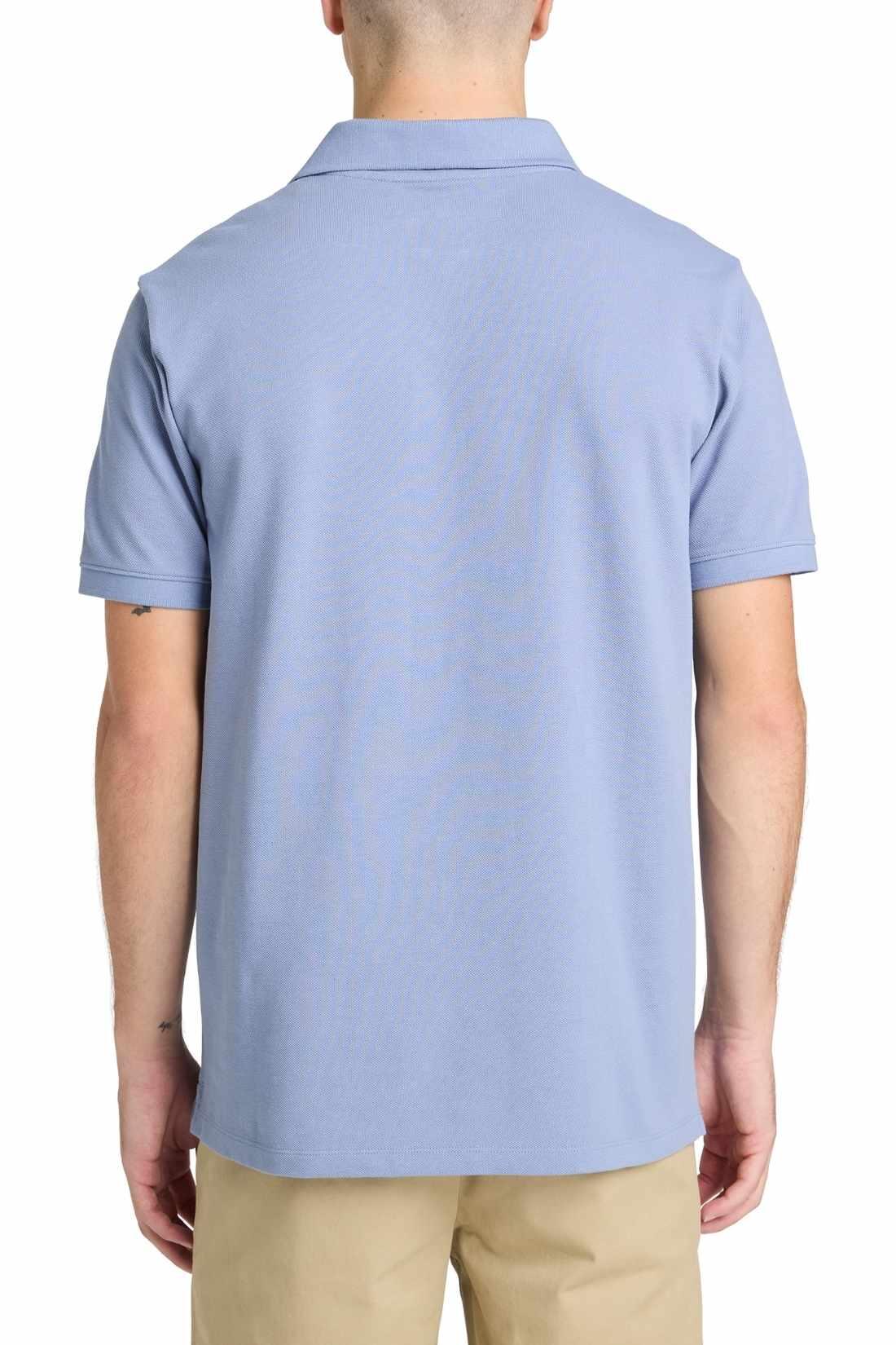 TIMBERLAND - Polo homem regular com logo, tamanho 3XL, cor Vermelho 3/3