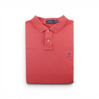 Second hand - Polo uomo maniche corte arancione Polo Ralph Lauren - Stato buono