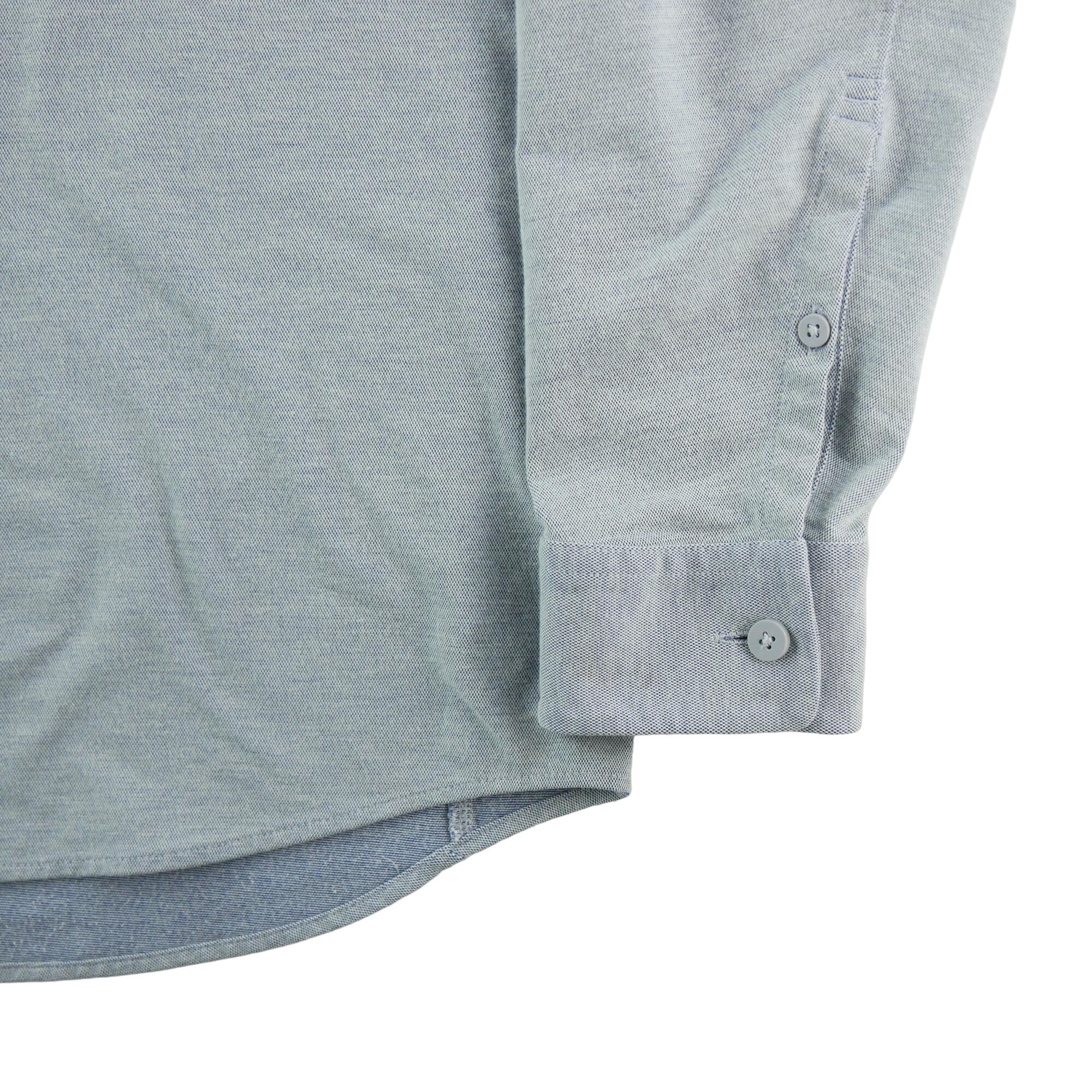 Second hand - Camicia uomo Lululemon basic blu - Stato molto buono 4/5