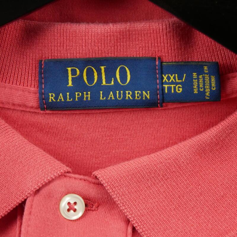 Second life - Polo bărbați cu mâneci scurte portocaliu Polo Ralph Lauren - Bun