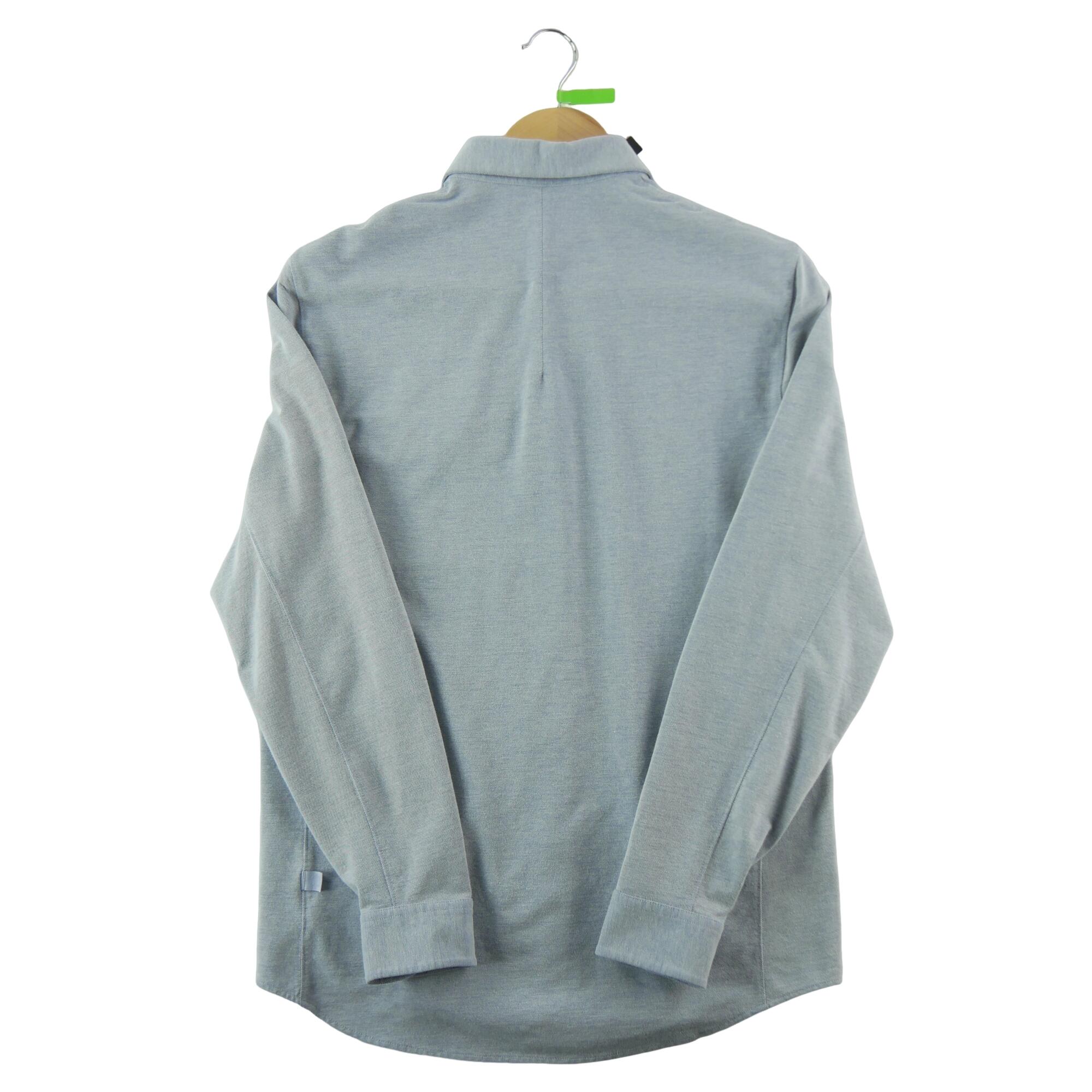 Second hand - Camicia uomo Lululemon basic blu - Stato molto buono 2/5