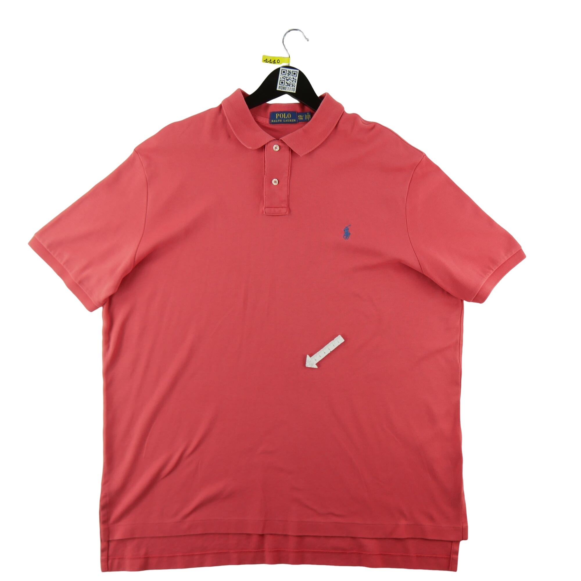Second hand - Polo uomo maniche corte arancione Polo Ralph Lauren - Stato buono 5/7