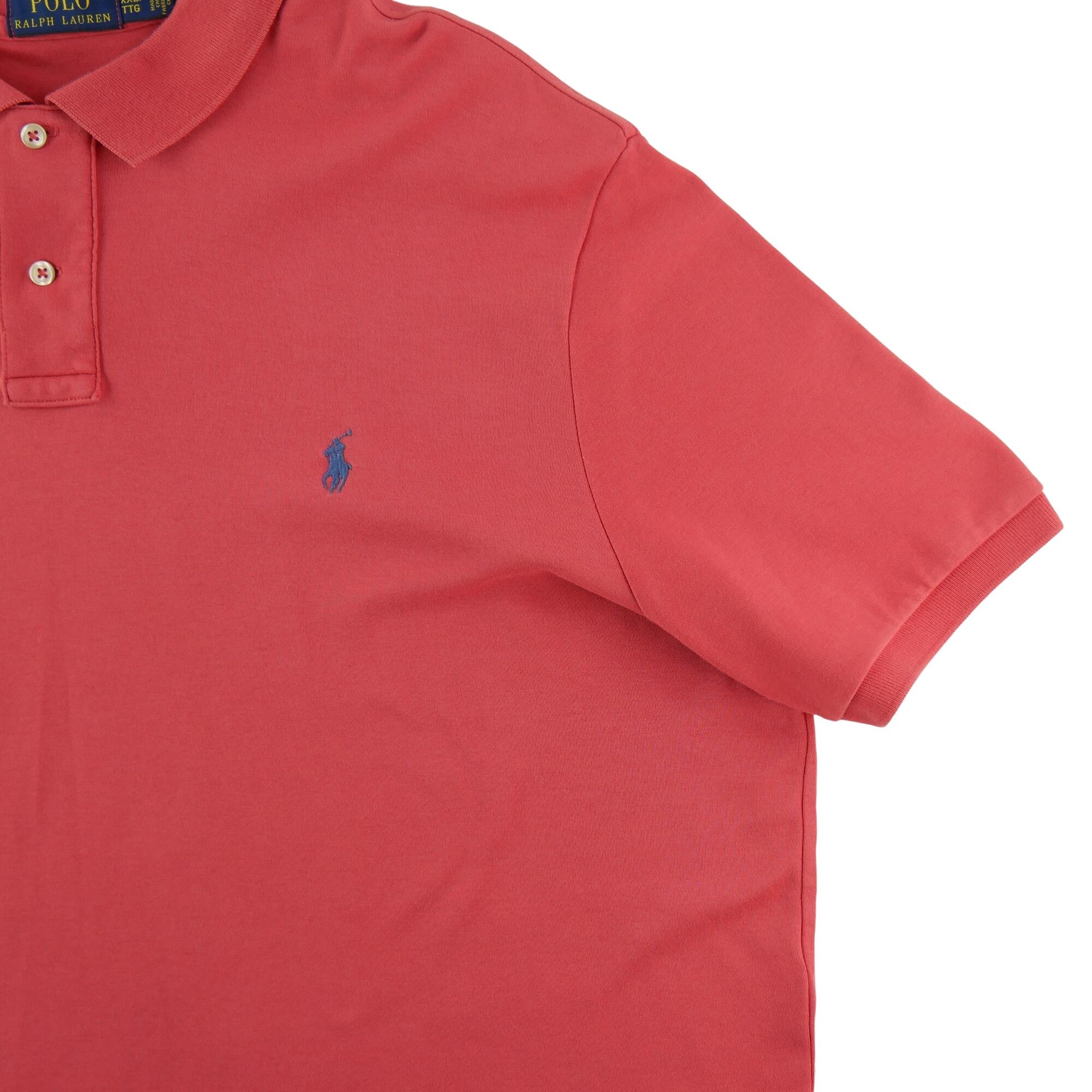 Second hand - Polo uomo maniche corte arancione Polo Ralph Lauren - Stato buono 4/7