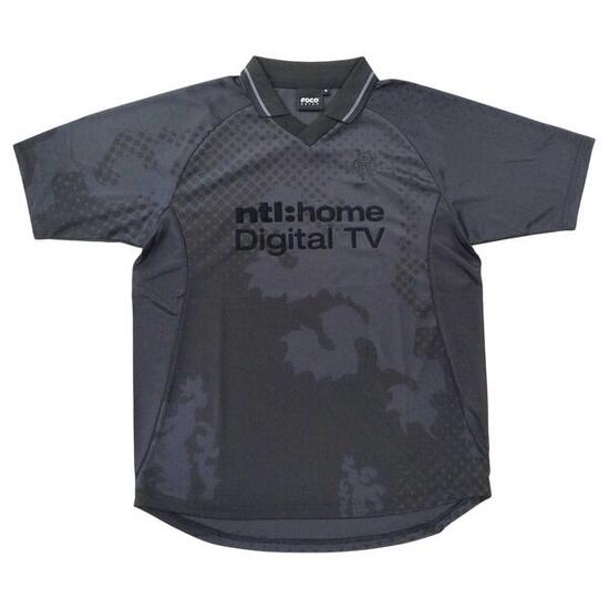 Maillot De Foot Motif/style Rétro Homme (Noir)
